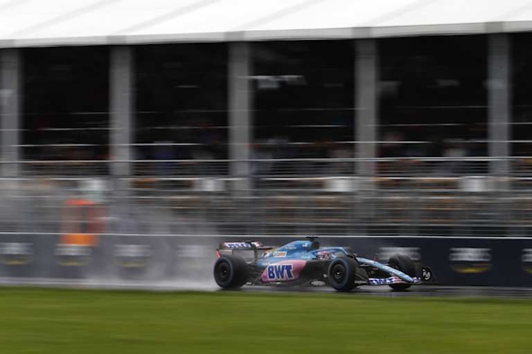 Fernando Alonso fährt als Zweiter aus der ersten Startreihe los