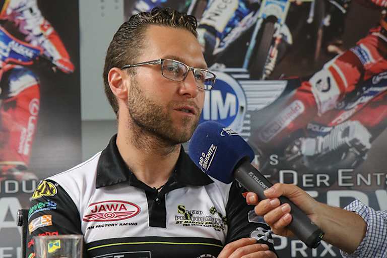 Bei der Pressekonferenz: Martin Smolinski