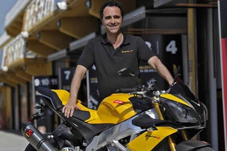 Aprilia-Rennchef Romano Albesiano