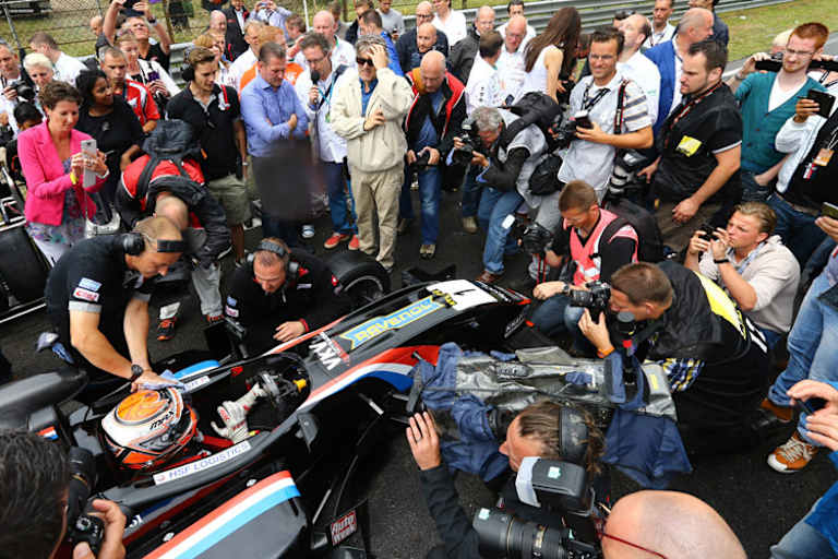 Schon heute sorgt Max Verstappen (hier in Zandvoort) für viel Aufsehen