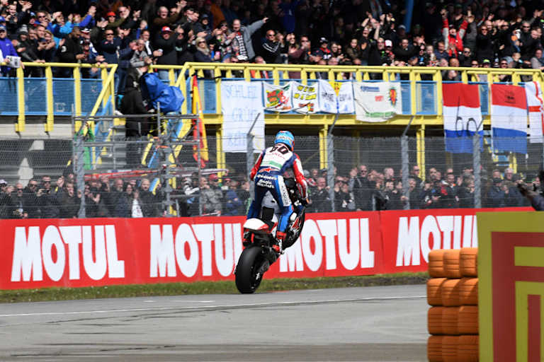 Michael van der Mark riss die Fans von den Sitzen