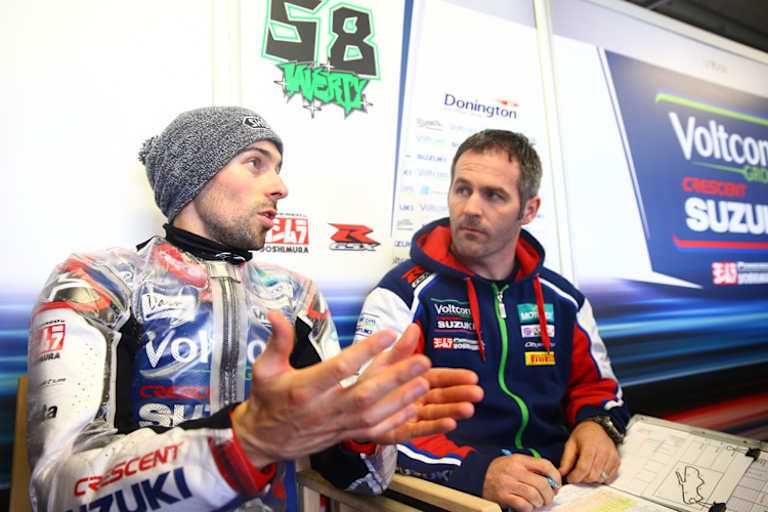 Eugene Laverty erklärt, was an der Suzuki schief läuft