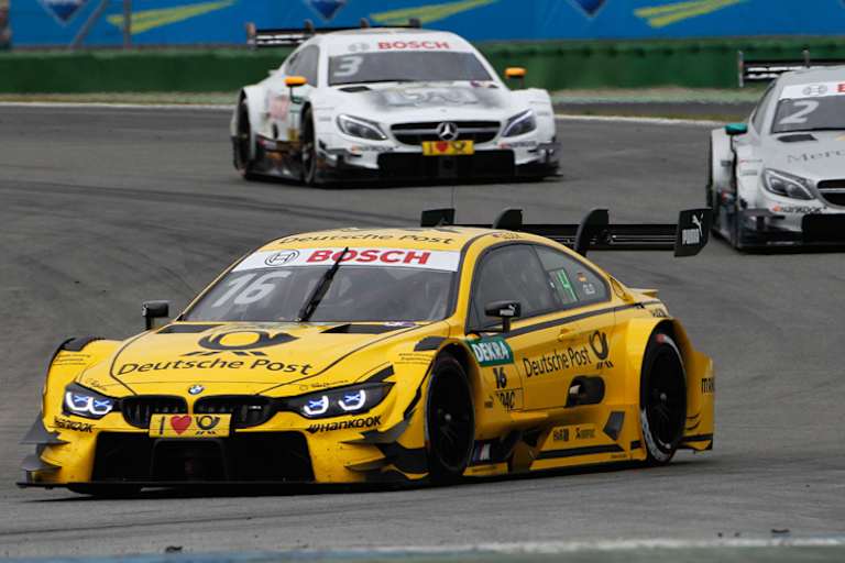 Das Yellow Beast von Sponsor Deutsche Post