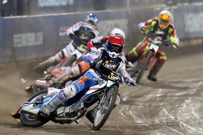 Nicki Pedersen (vorne) fuhr gut wie länger nicht mehr