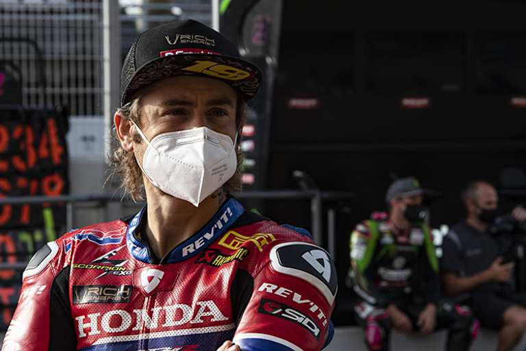 Honda-Werksfahrer Alvaro Bautista