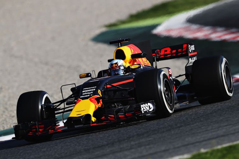Der Australier im Red Bull Racing RB13