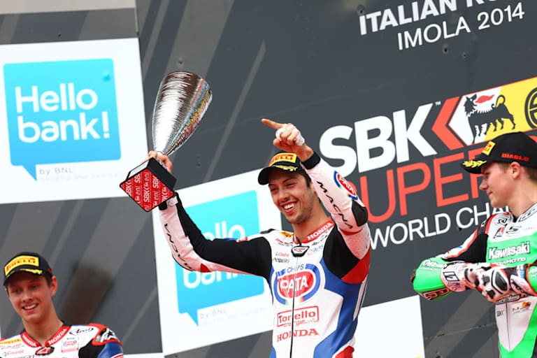 Lorenzo Zanetti gewann in Imola