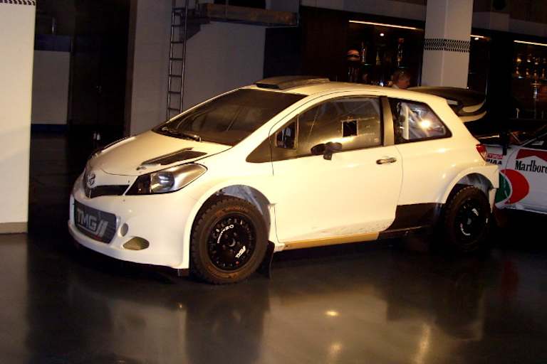 Von TMG für den Rallye-WM-Einstieg 2017 entwickelter Yaris, der jedoch nie zum Einsatz kam