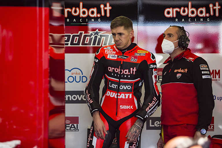 Scott Redding (li.) ist flott unterwegs