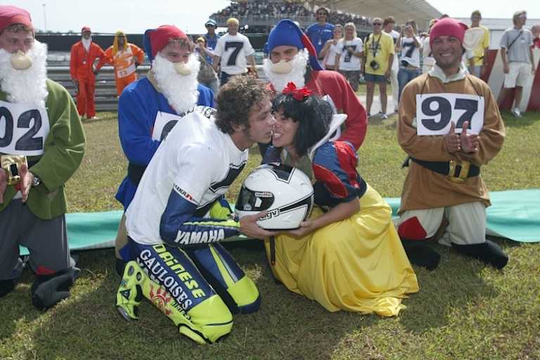 Ein Küsschen von Schneewittchen gab es auch