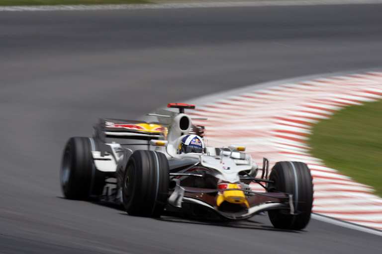 David Coulthard in Interlagos 2008