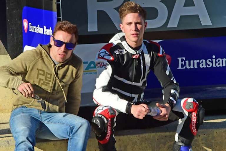 Sie tragen die Hoffnungen von Kiefer: Efren Vazquez und Danny Kent