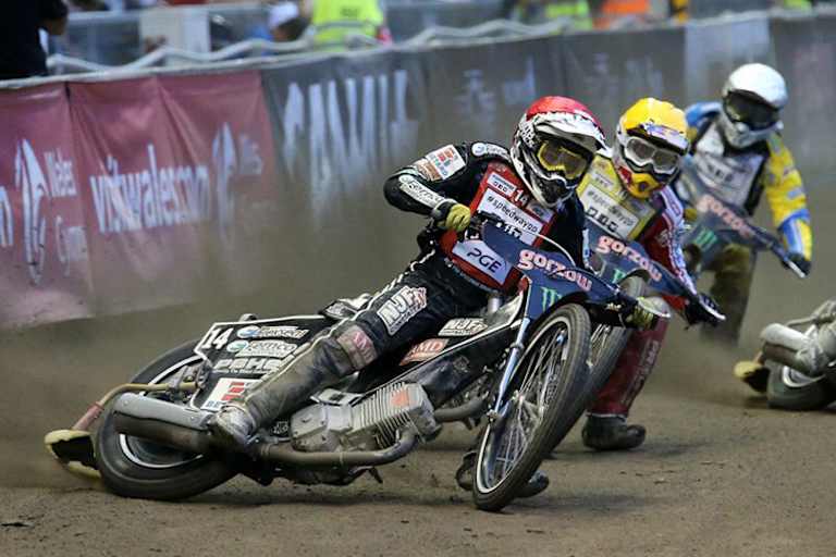 Tai Woffinden (vorne) ist der mit Abstand stärkste Brite