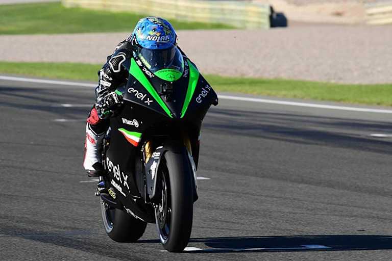 Marco Melandri auf der MotoE-Maschine