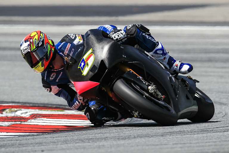 Colin Edwards auf Michelin-Reifen in Sepang