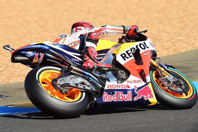 Weltmeister Marc Márquez erreichte nur Platz 4