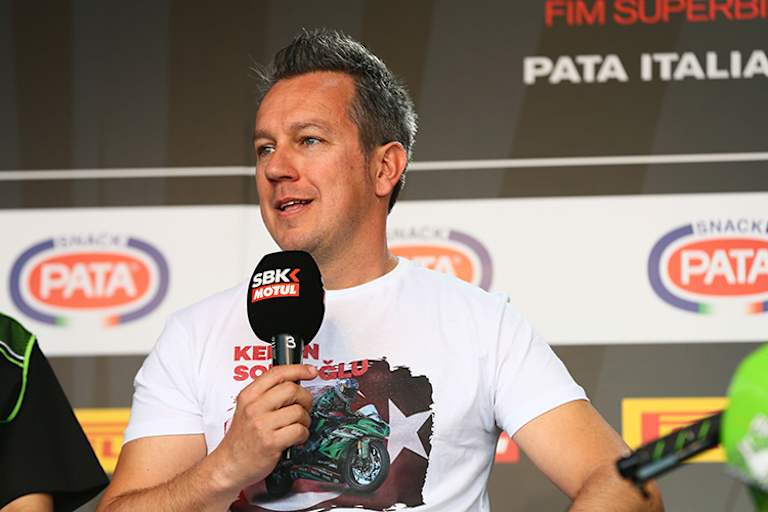 Kawasaki-Teamchef Manuel Puccetti muss abwarten