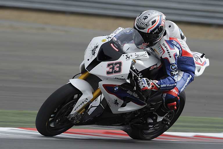 Neun Siege fuhr Melandri auf der S1000RR ein