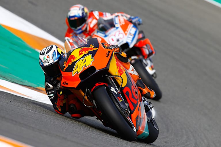 Pol Espargaró beim Valencia-Test