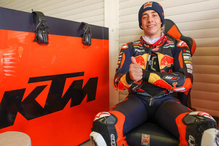 Moto2-Rookie Pedro Acosta (17)
