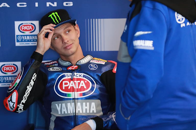Yamaha-Werksfahrer Michael van der Mark