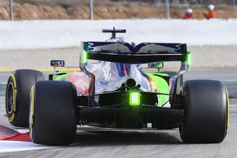 Alex Albon bei den Barcelona-Tests