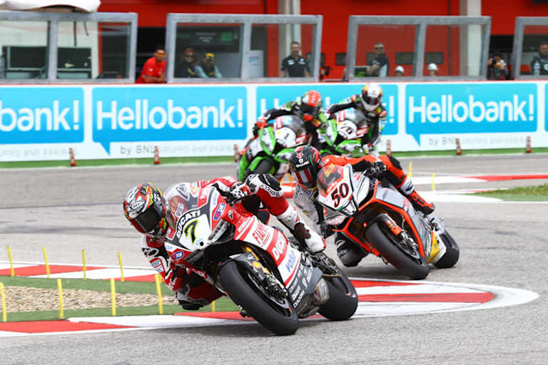 In Imola war Rang 6 das Maximum für Davide Giugliano (34)