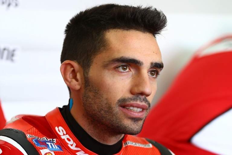 Ducati-Testfahrer Michele Pirro 