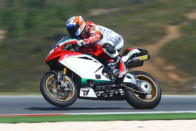 Werksfahrer Claudio Corti