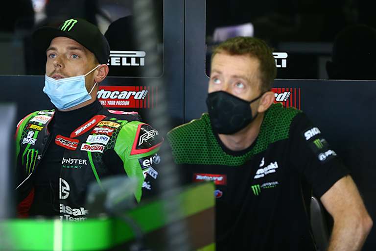 Alex Lowes (li.) mit Marcel Duinker