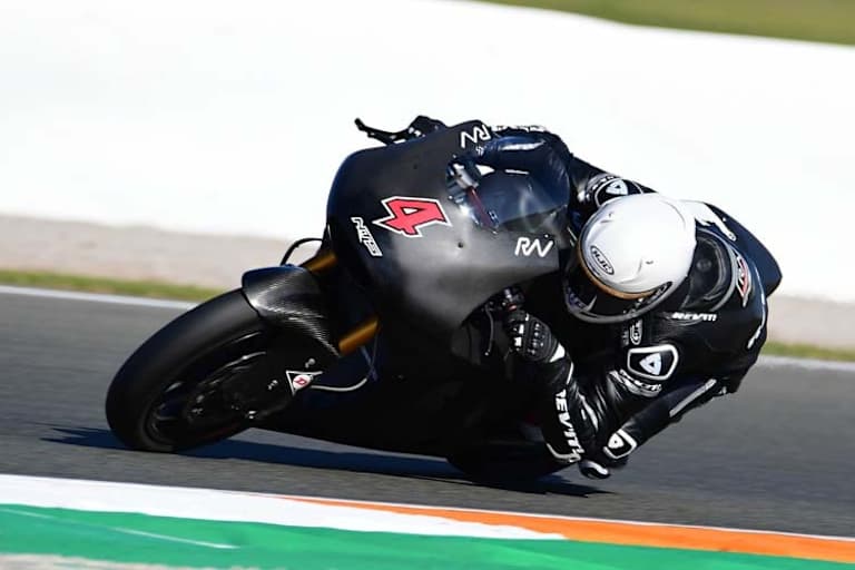 Steven Odendaal setzt das Moto2-Chassis von NTS ein