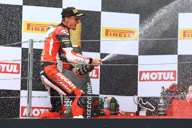 In Aragón gewann Chaz Davies beide Rennen