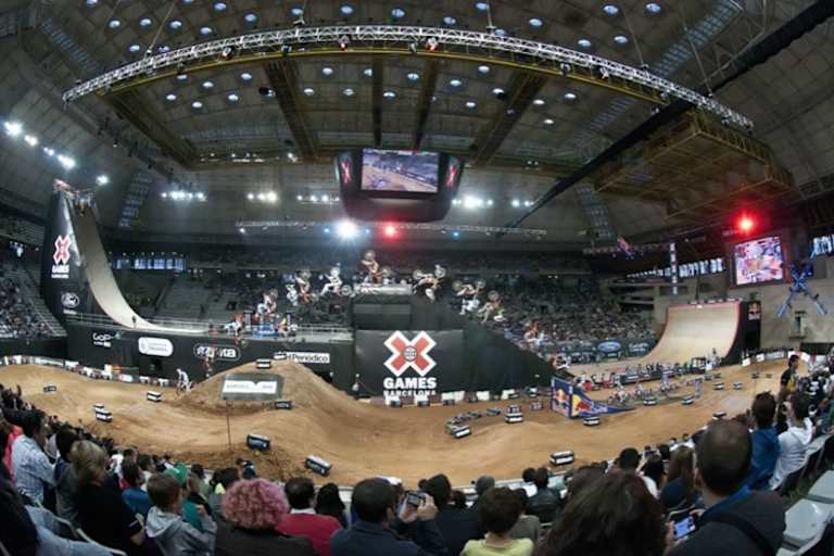 Das «Palau Sant Jordi Stadion» in Barcelona richtete 2013 die X-Games aus