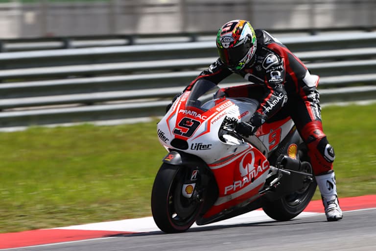 Petrucci auf der GP14.1