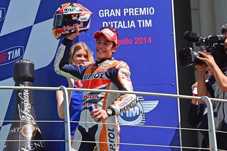 Márquez gewann bisher sechs Rennen in Folge