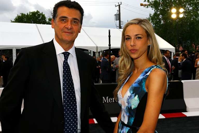 Federico Gastaldi in charmanter Begleitung