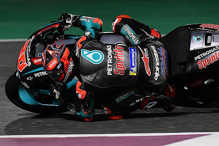 Fabio Quartararo auf der Petronas-Yamaha