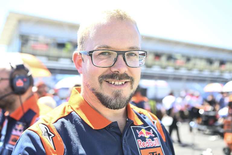 KTM-Ingenieur Sebastian Risse