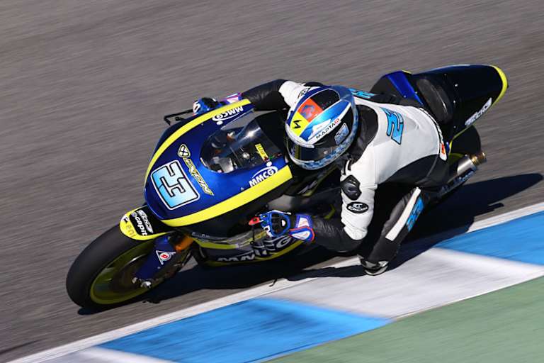 Marcel Schrötter: Erster Tag auf Tech3