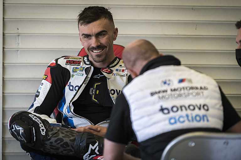 Immer gut gelaunt: Loris Baz