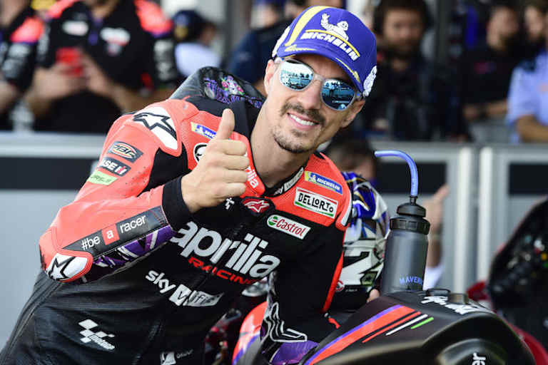 Maverick Viñales: «Was zählt, ist, dass wir jetzt ein sehr schönes Ziel mit Aprilia haben – Weltmeister zu werden»