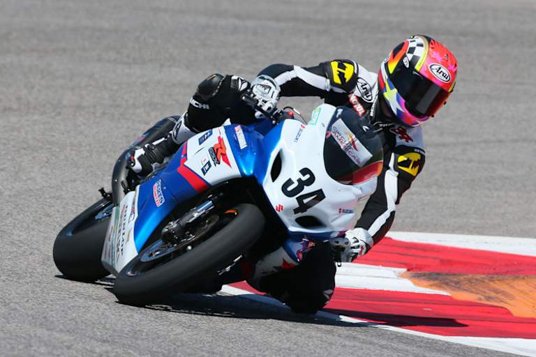 Kevin Schwantz auf der Yoshimura-Suzuki: Mit so einem Bike tritt Domi Aegerter an