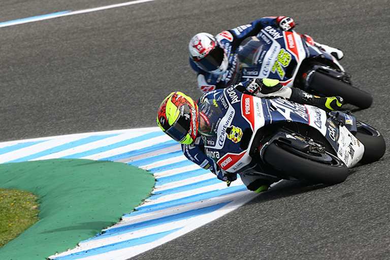 Héctor Barberá liegt in der Gesamtwertung vor den Ducati-Werkspiloten