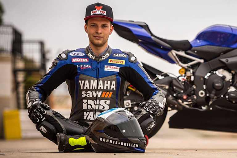 iXS wird in Misano groß auf Schmitters Bike werben