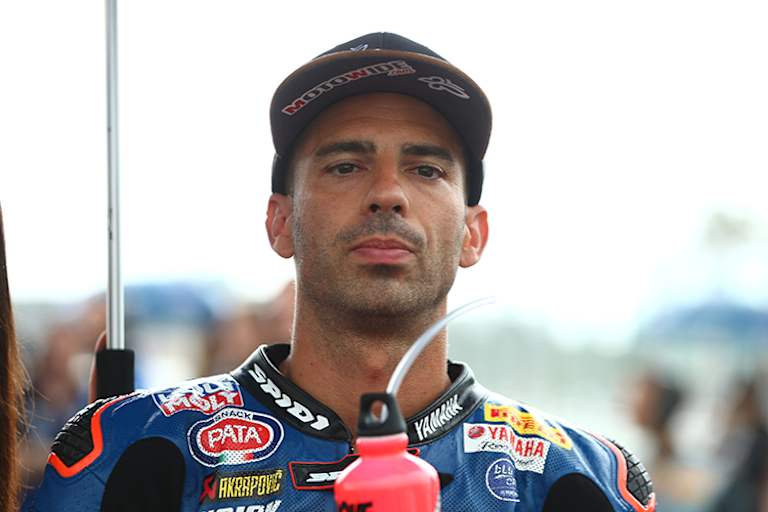 Der zurückgetretene Marco Melandri