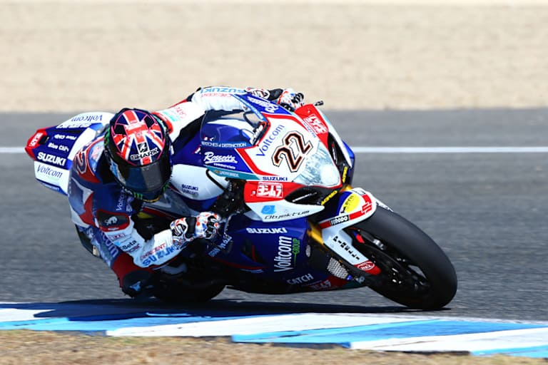 Alex Lowes fährt ein zweites Jahr für Crescent Suzuki