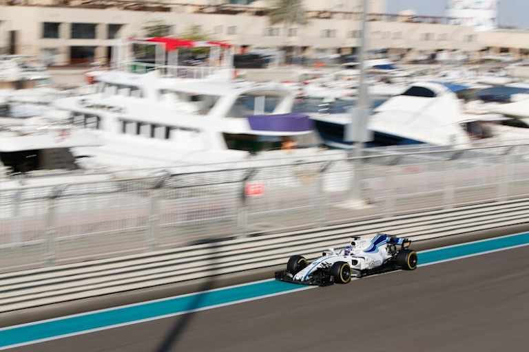 Sergey Sirotkin bei seinem Test im Williams