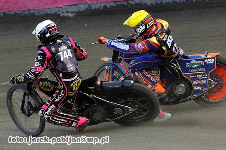 Kai Huckenbeck (li.) fuhr bärenstark