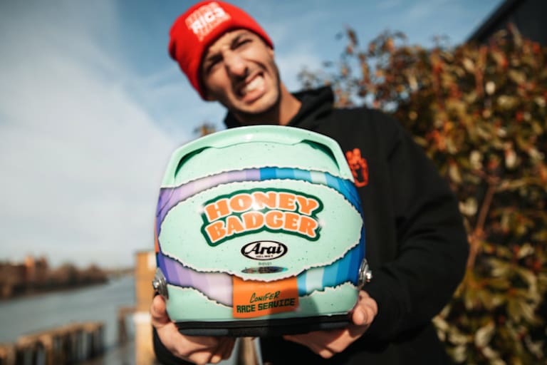 Der Honigdachs ist Spitzname des siebenfachen GP-Siegers