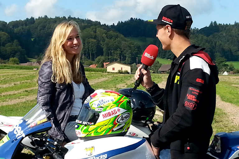 Sabine Holbrook und Dominique Aegerter 